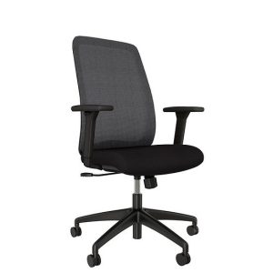 AIS Bolton Multi-Function Black High Back Task Chair